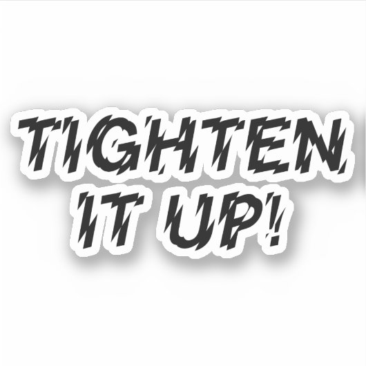 HEUTE! AUFKLEBER (Vorderseite)