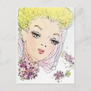 Heute besonders gut aussehen postkarte