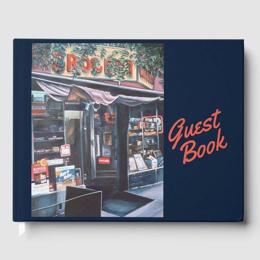 Heute betrachten Sie die ruhige Vergangenheit Gästebuch (Vorderseite)