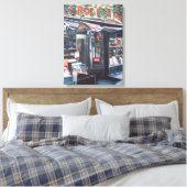 Heute betrachten Sie die ruhige Vergangenheit Leinwanddruck (Insitu (Schlafzimmer))