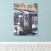 Heute betrachten Sie die ruhige Vergangenheit Leinwanddruck (Insitu (Holzboden))