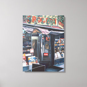 Heute betrachten Sie die ruhige Vergangenheit Leinwanddruck