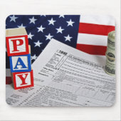 Heute bezahlen mousepad (Vorne)