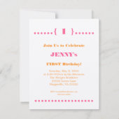 Heute bin ich 1 einladung (Rückseite)