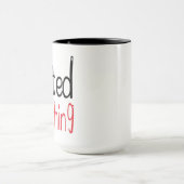 Heute bin ich begeistert von allem tasse (Zentrum)