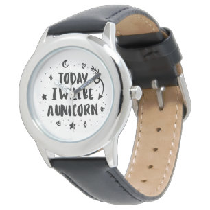 Heute bin ich ein Einhorn Armbanduhr