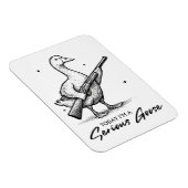 Heute bin ich ein ernster Gänsehiebhaber, der mit Magnet (Rechte Seite)