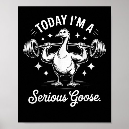 Heute bin ich ein ernstzunehmender Gänsehaut-Funny Poster (Vorne)