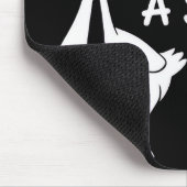 Heute bin ich eine ernsthafte Gans Lustige Büro-Ti Mousepad (Ecke)