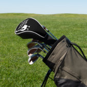 Heute bin ich eine ernsthafte Gans Lustiges Büroti Golf Headcover (In SItu)