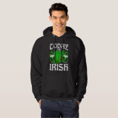 Heute bin ich Irish Drinking Beer St Patricks Day Hoodie (Vorne ganz)