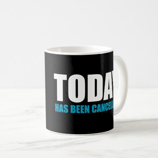 HEUTE CANCEL KAFFEETASSE (VorderseiteRechts)