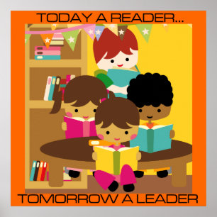 Heute ein Leader, morgen ein Leader-Klassenposter Poster