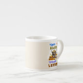 Heute ein Leser Morgen ein Führer Espressotasse (Vorderseite Rechts)