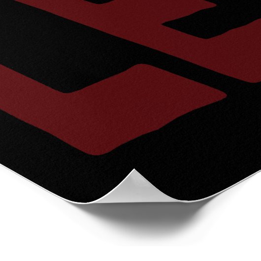 Heute ein Leser Morgen ein Führer Poster (Ecke)