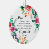 Heute eine Brautmutter der Braut Keepake Keramik Ornament (Rechts)