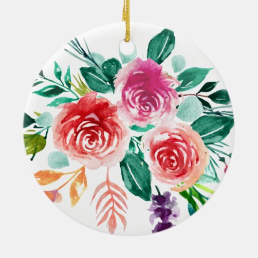 Heute eine Brautmutter der Braut Keepake Keramik Ornament (Hinten)