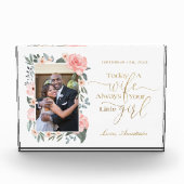 Heute eine Ehefrau, immer Ihr kleines Mädchen Rose Fotoblock (Vorderseite)