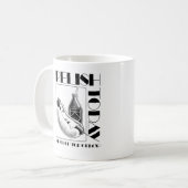 Heute entspannen kaffeetasse (Vorderseite Links)