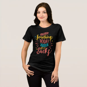 Heute etwas schaffen: Retro-Inspiriertes T-Shirt Tri-Blend Shirt