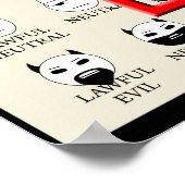 Heute fühle ich mich chaotisch neutral poster (Ecke)