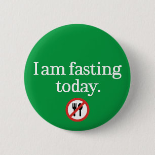 Heute fühle ich mich mit einem angesehenen muslimi button
