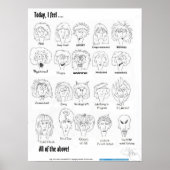 Heute fühle ich mich... poster (Vorne)