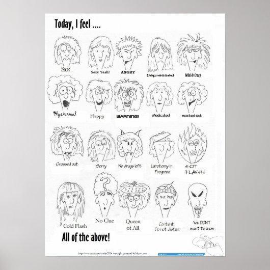 Heute fühle ich mich... poster (Vorne)