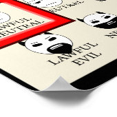 Heute fühle ich mich rechtmäßig neutral poster (Ecke)