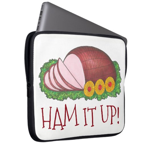 HEUTE! Funny Feinschmecker Weihnachtsfeiertag Glaz Laptopschutzhülle (Vorne Rechts)