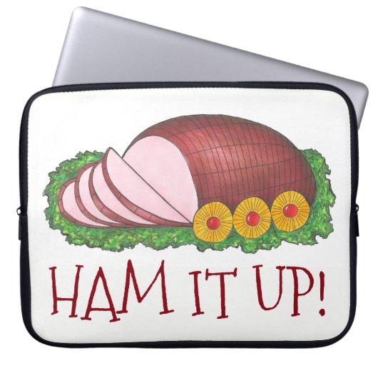 HEUTE! Funny Feinschmecker Weihnachtsfeiertag Glaz Laptopschutzhülle (Vorderseite)