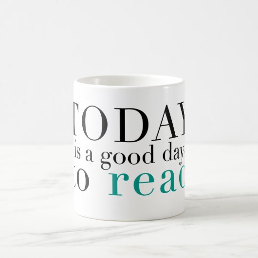 Heute gelesen kaffeetasse (Mittel)