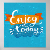 Heute genießen poster (Vorne)