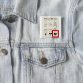 Heute glaube ich chaotischem Übel Button (Beispiel)