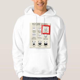 Heute glaube ich chaotisches gutes hoodie