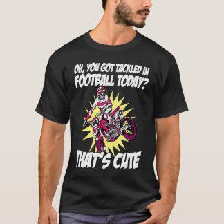 Heute Got man mit Fußball, das ist Niedliche Schmu T-Shirt