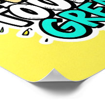 Heute großartig | Minimalistische inspirierende Wa