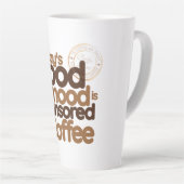 Heute Gute Laune Wird Gesponsert von Kaffee Milchtasse (Rechte Ecke)