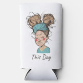 Heute | Habe eine harte Zeit Selters Dosenkühler (Vorderseite)