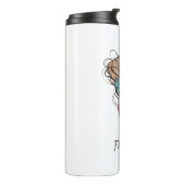 Heute | Habe eine harte Zeit Thermosbecher (Nach links gedreht)