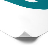 Heute habe ich beschlossen, dankbar zu sein poster (Ecke)