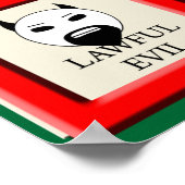 Heute habe ich das Gefühl, dass ich ein rechtschaf Poster (Ecke)