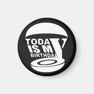 Heute habe ich Geburtstag Magnet