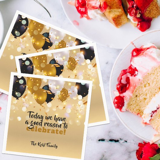 Heute haben wir einen guten Grund, die Moderne zu  Serviette