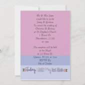 Heute heirate ich meinen besten Freund Einladung (Rückseite)