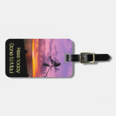 Heute hier, nach Maui gegangen Gepäckanhänger (Vorderseite horizontal)