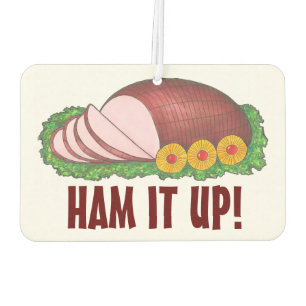 HEUTE! Holiday Ham Birthday Weihnachten Autolufterfrischer