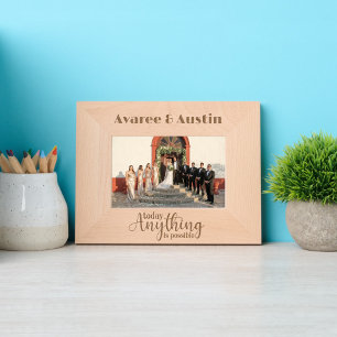 Heute ist alles möglich geätzte rahmen