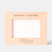 Heute ist alles möglich geätzte rahmen (Vorderseite)