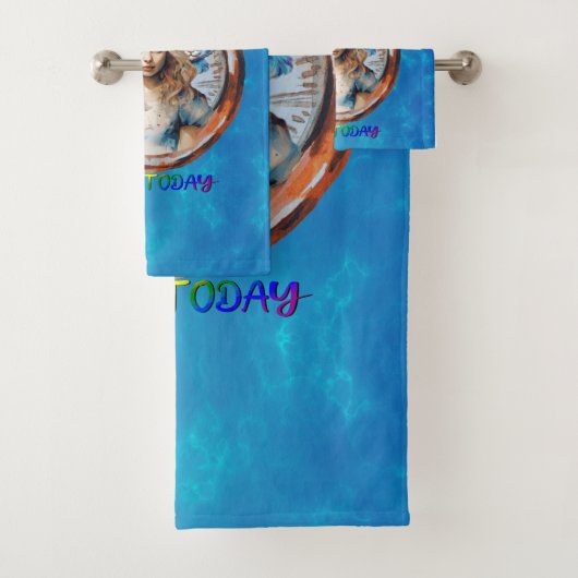 Heute ist alles Que - Alice im Wunderland Badhandtuch Set (Insitu)